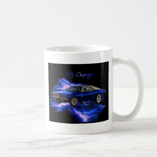 Mug Mopar :  'Chargeur de 69 Dodge (Droite)