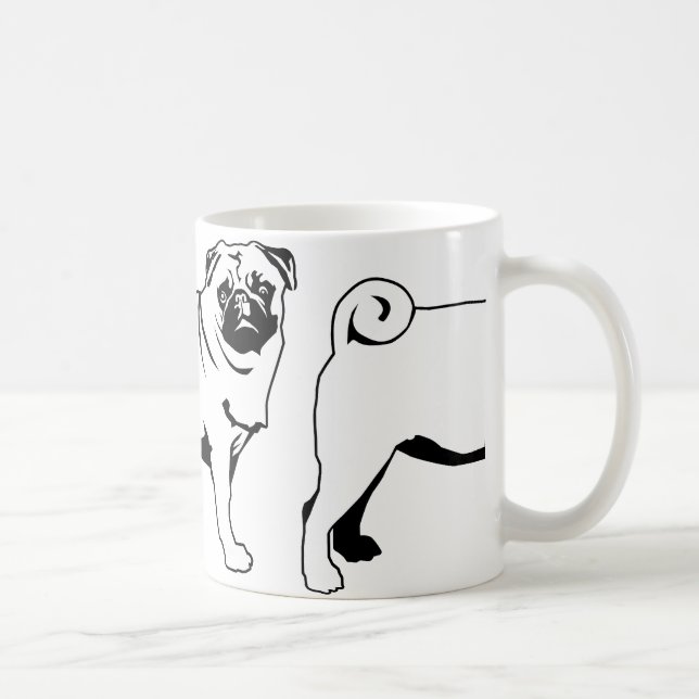 Mug Mops Carlin (Droite)
