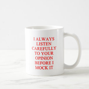 Mug MOQUERIE que vous insultez