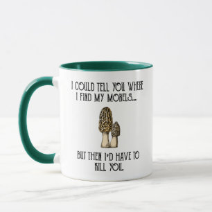 Mug Morel Chasseur de champignons Funny