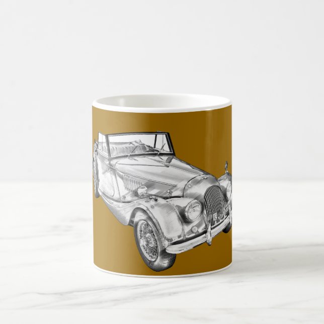 Mug Morgan 1964 plus l'illustration de voiture de (Centre)