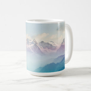 Mug Morning Mist dans la vallée des Alpes