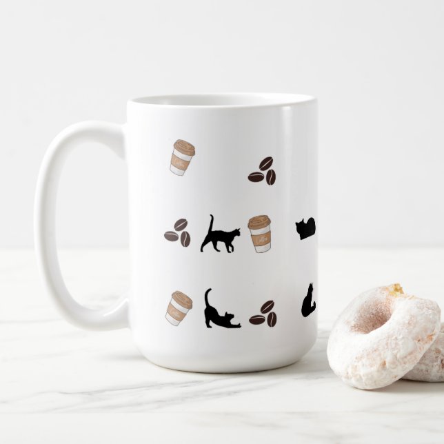 Mug Morning Purrfection Cup (Avec donut)