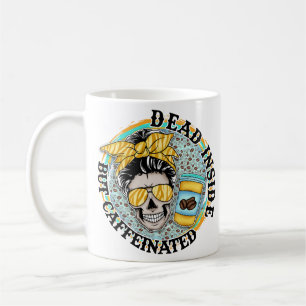 Mug Mort à l'intérieur mais caféiné