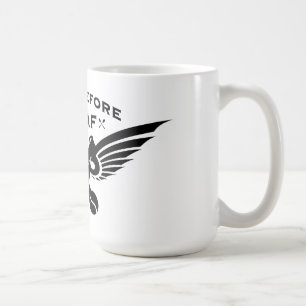 Mug mort avant le décaf