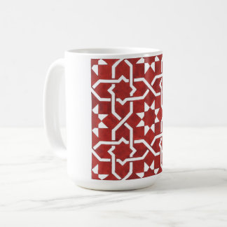 Mug Mosaïque andalouse rouge SEVILLE