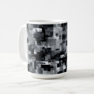 Mug Mosaïque matricielle monochrome