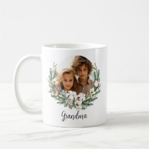 Mug Mosaïque moderne floral style aquarelle photo gran