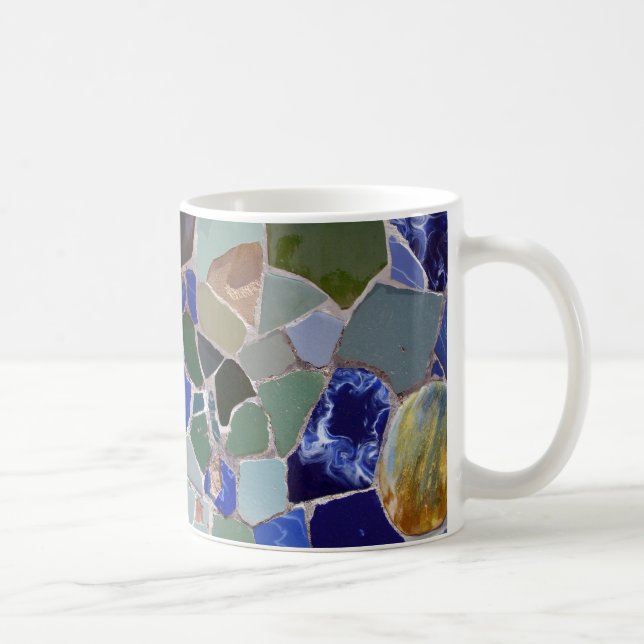 Mug Mosaïques fraîches d'Antoni Gaudi (Droite)