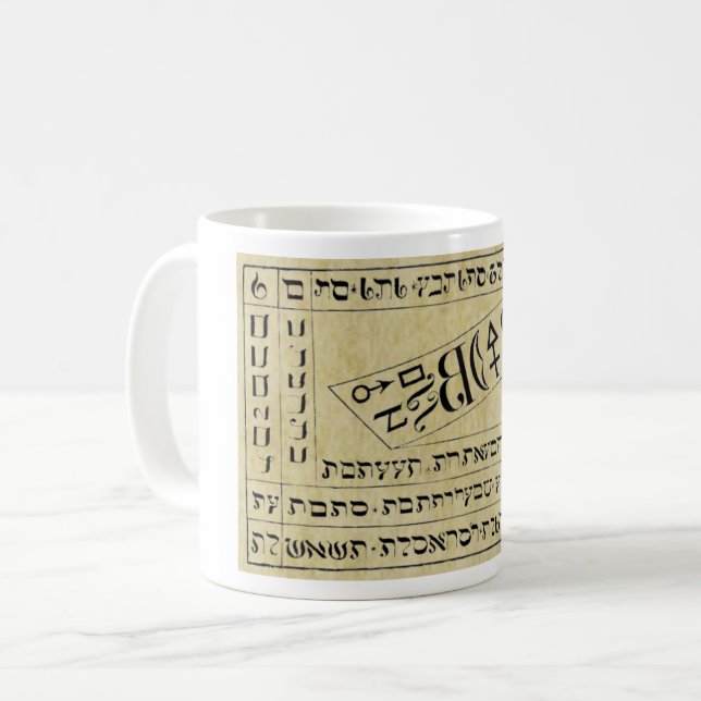 Mug Moses Sceau de réussite et de fortune (Devant gauche)