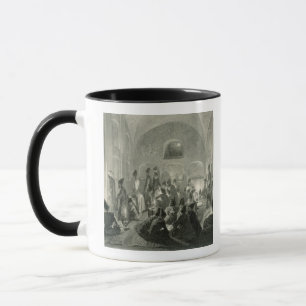 Mug Mosquée persane à Erevan, Arménie, une nuit