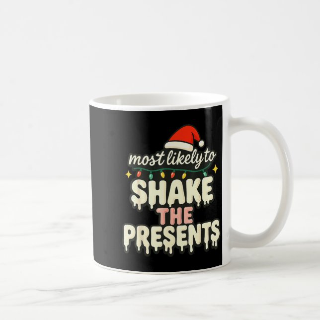 Mug Most Likely To Christmas Matching Family Pajamas F (Droite)