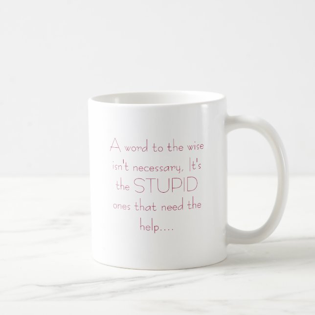 Mug Mot au sage (Droite)