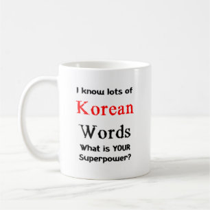 Mug mot coréen
