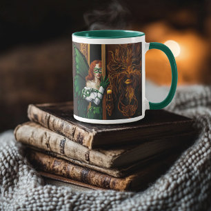 Mug Mot de passe secret de la fée celtique verte mysti