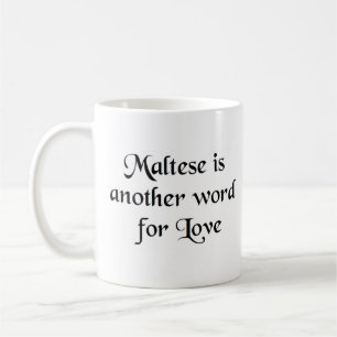 Mug mot maltais café muette