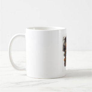 Mug Moteur de crâne Steampunk
