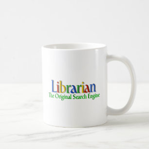 Mug Moteur de recherche d'original de bibliothécaire