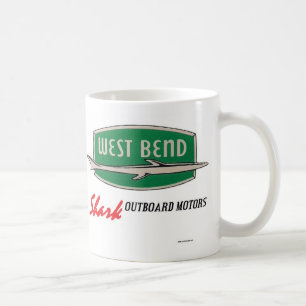 Mug Moteurs extérieurs occidentaux de "requin" de