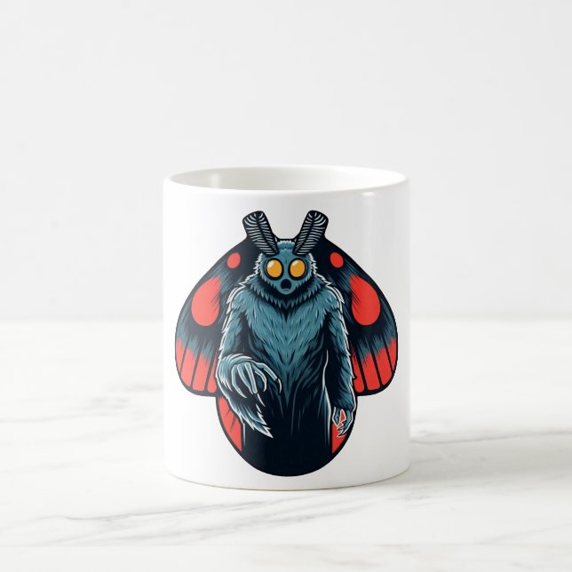 Mug Mothman - Cryptid West Virginia Cryptozoology (Centre)