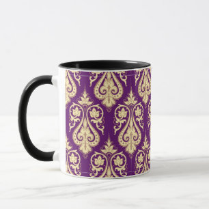 Mug Motif 4 de damassé