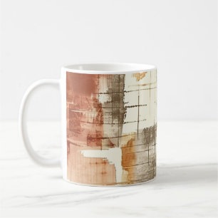 Mug Motif Abstrait Automne esthétique
