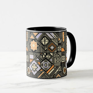 Mug motif Abstrait aux formes géométriques
