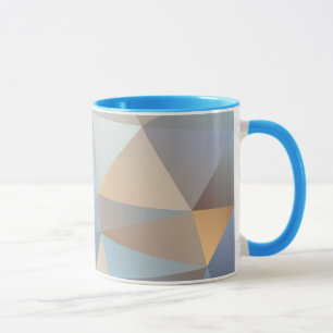 Mug Motif abstrait frais de triangle