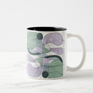 Mug Motif Abstrait minimaliste dans les pastels do
