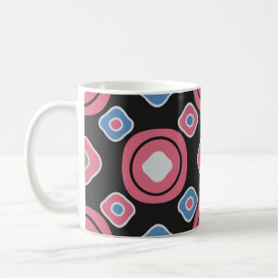 Mug Motif abstrait sans couture avec l'image d'oval g