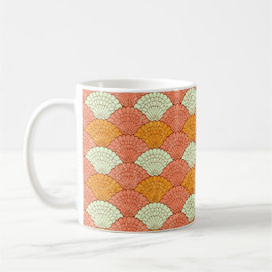 Mug Motif Abstrait sans soudure, arrière - plan de déc