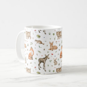 Mug Motif animal de bois mou