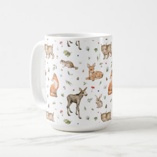 Mug Motif animal de bois mou