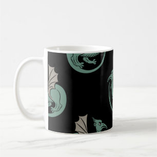 Mug Motif animal vintage sans joint avec aile médiev