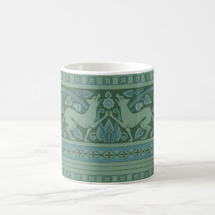 Mug Motif animalier Art Déco Nouveau Chien Nature