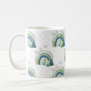 Mug Motif arc-en-ciel aquarelle