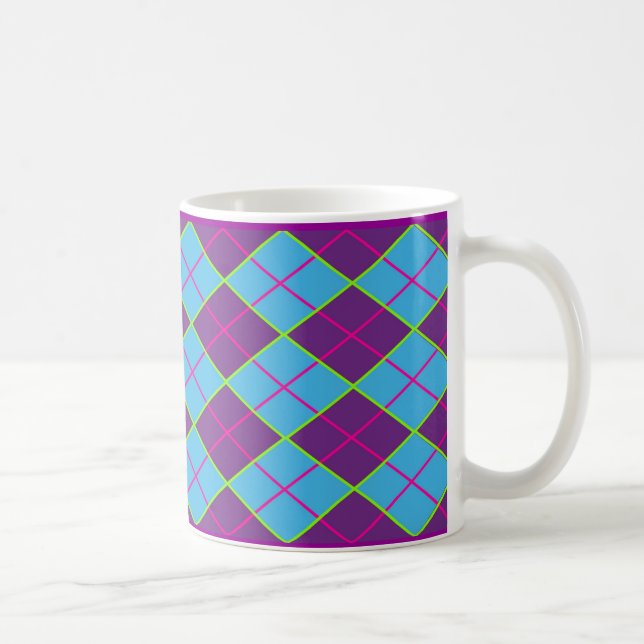 Mug Motif Argyle Classique (Droite)