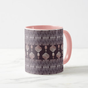 Mug Motif autochtone tribal d'origine africaine 