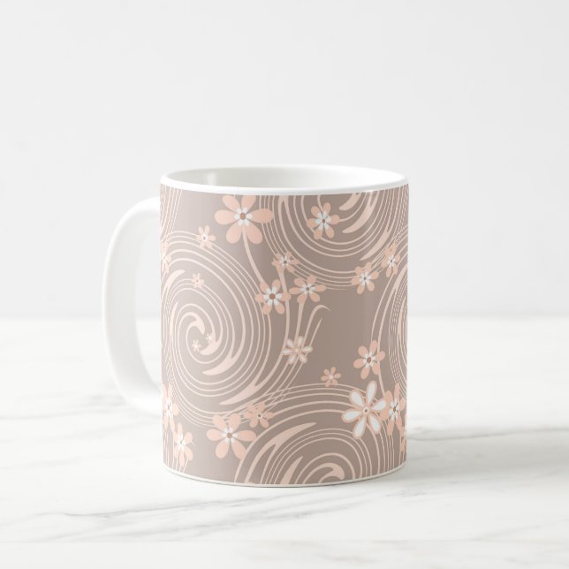 Mug Motif beige (Devant gauche)