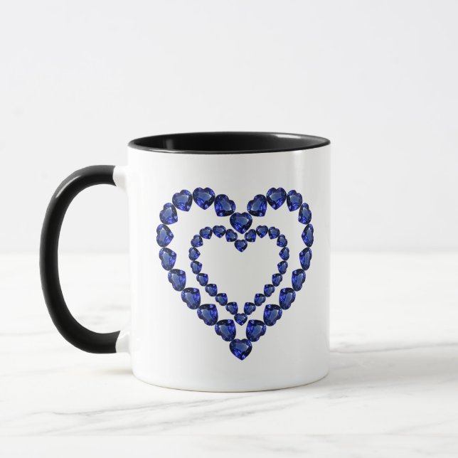 Mug Motif bleu (Gauche)