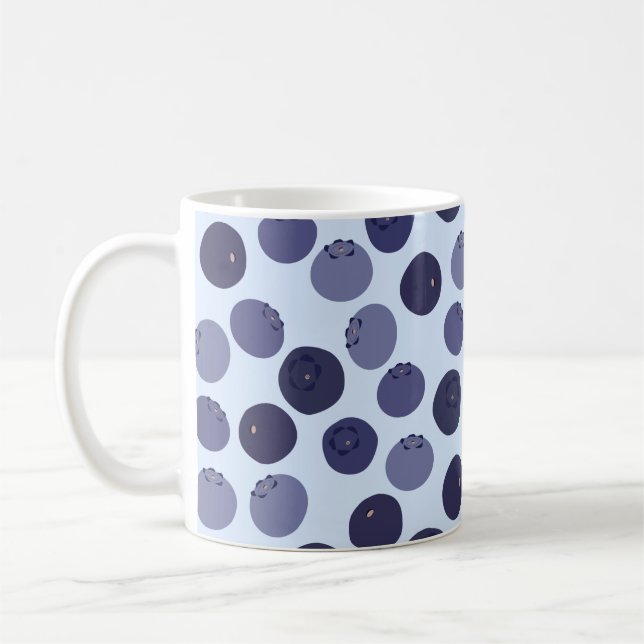 Mug Motif Blueberry (Gauche)