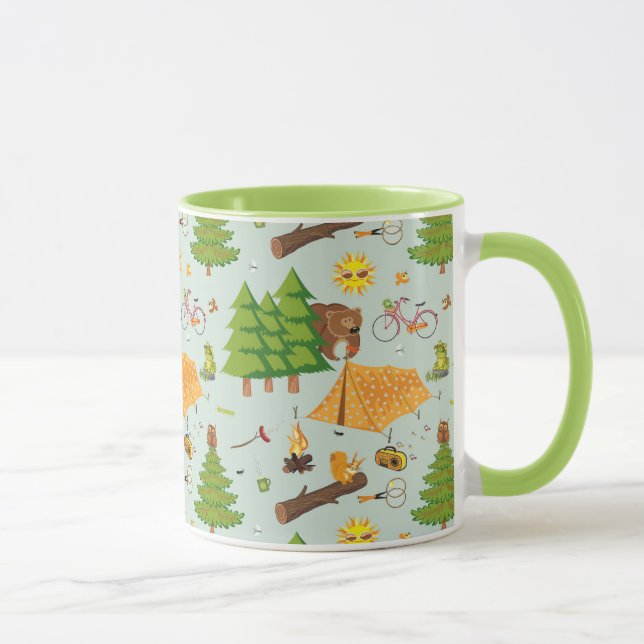 Mug Motif campant (Droite)