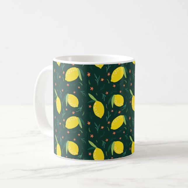 Mug Motif citron (Devant gauche)