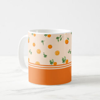 Mug Motif classique de citrus fruit orange 