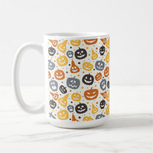 Mug Motif coloré Jack-O'-Lantern