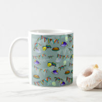 Motif coloré pour chats
