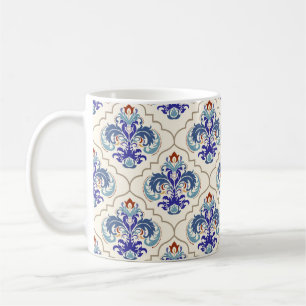 Mug Motif coloré turkise sans couture.