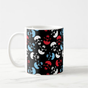 Mug Motif crâne multicolore