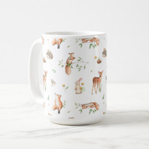 Mug Motif d'amis animaux de bois mignon
