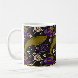 Mug Motif d'animaux aquatiques   vie sous-marine océan